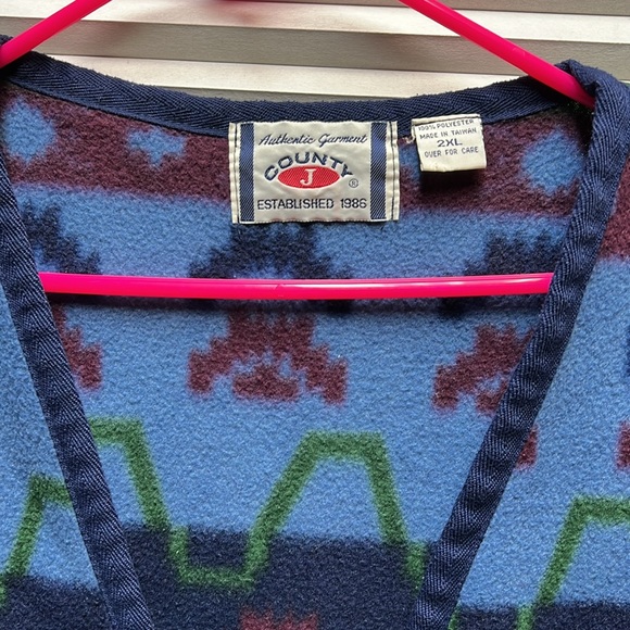 Authentic Garment County J Vest size XXL - Picture 2 of 8